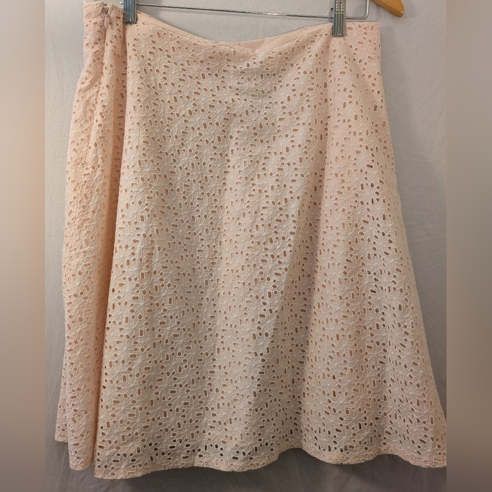 MaxMara Pink Embellished A-Line Skirt Cocktail - Picture 2 of 3